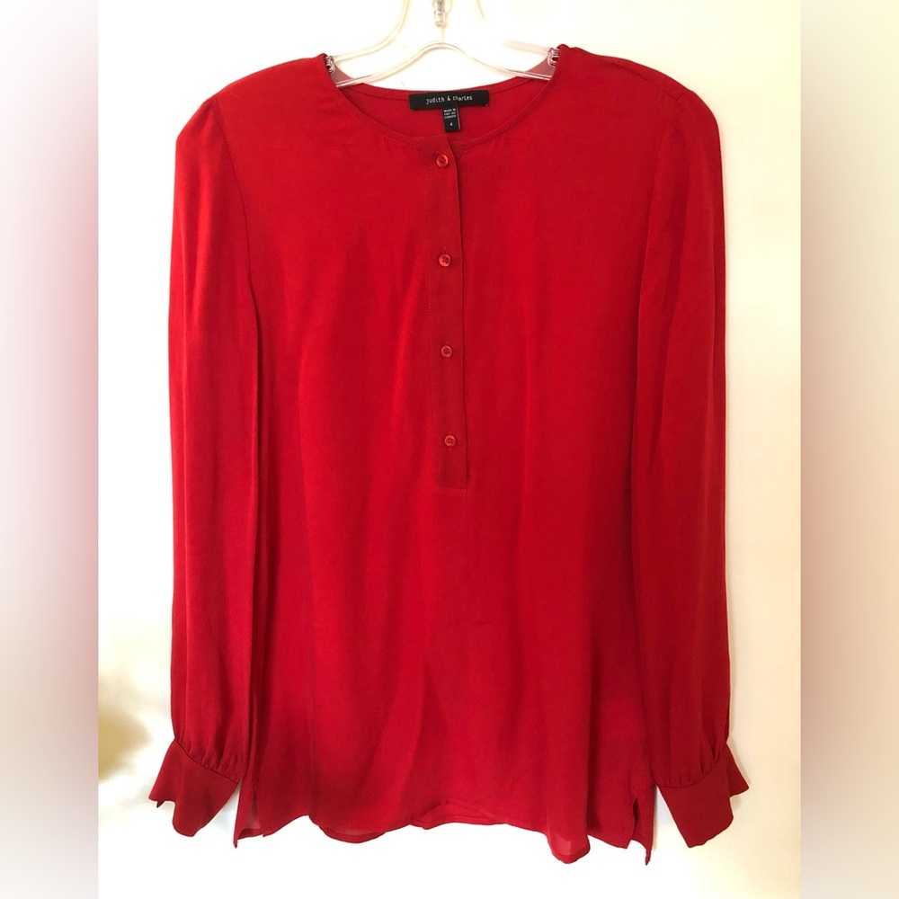 💋Judith & Charles 100% Silk Blouse